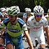 Andy Schleck w�hrend der 21. Etappe des Giro d'Italia 2007